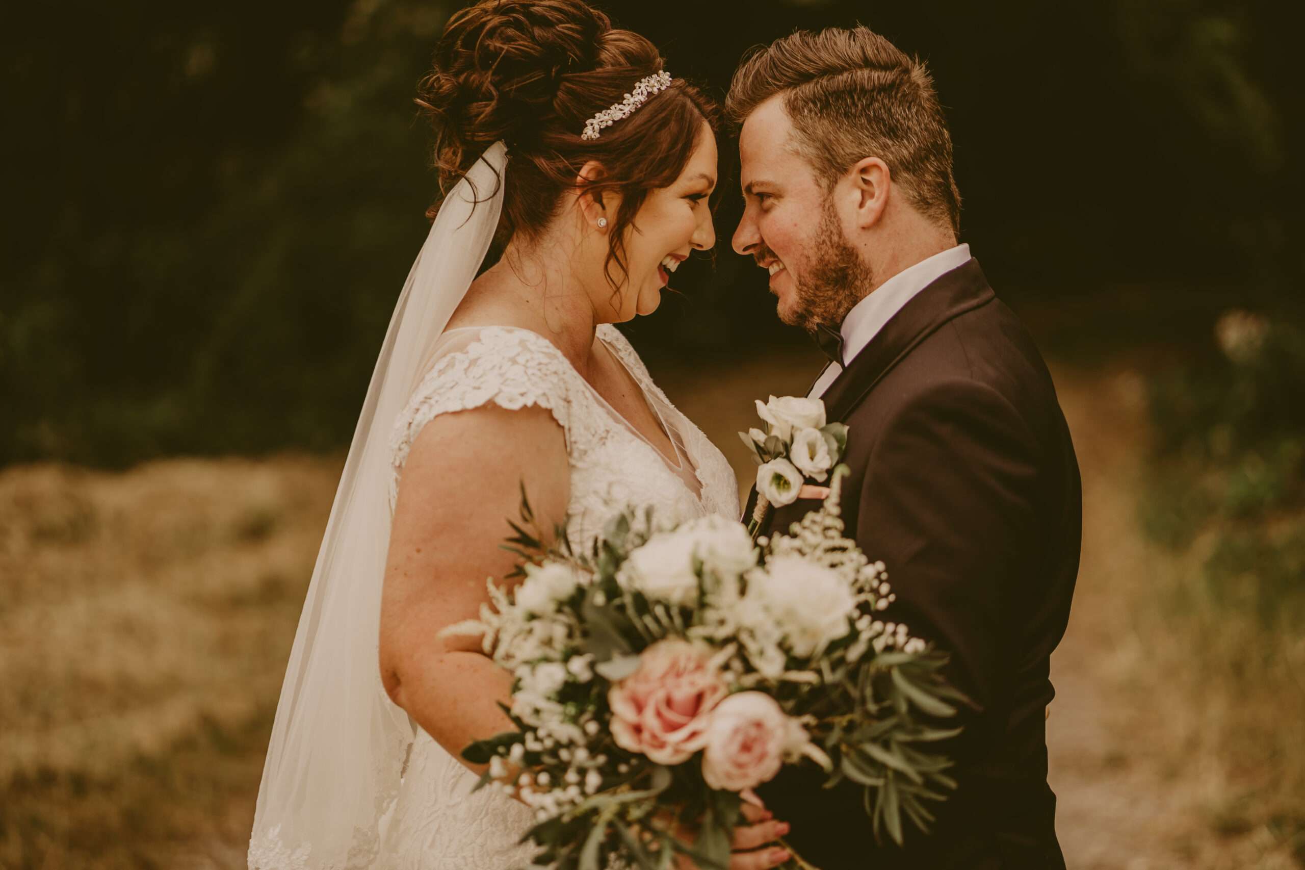 Natalie & Rick – Elegant Black Tie Wedding at Ringwood Hall